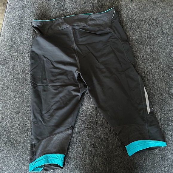 Adidas Supernova 3/4 Tights Black Blue Large Climalite - Picture 3 of 4